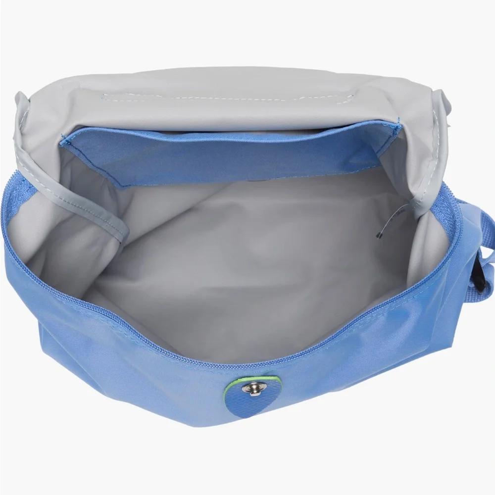 Longchamp Blue Nylon Backpack